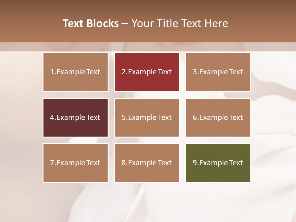 Blue Eyed Family Together PowerPoint Template