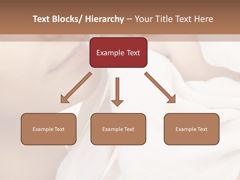 Blue Eyed Family Together PowerPoint Template