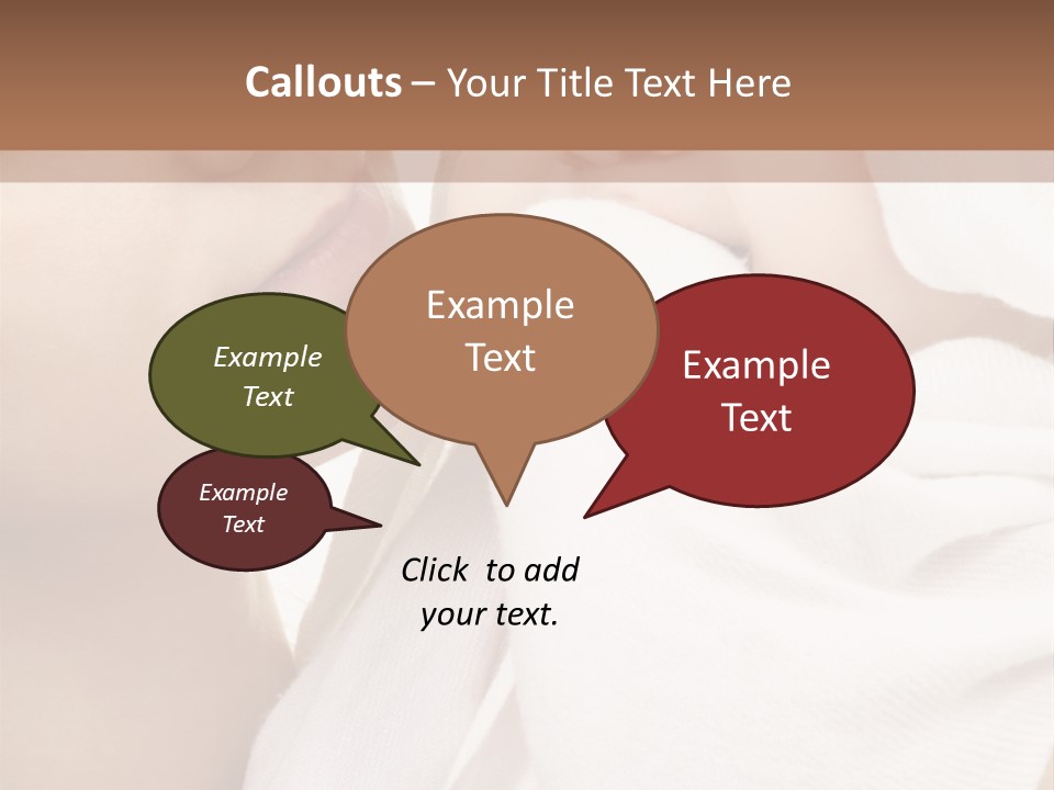 Blue Eyed Family Together PowerPoint Template