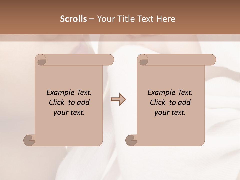 Blue Eyed Family Together PowerPoint Template