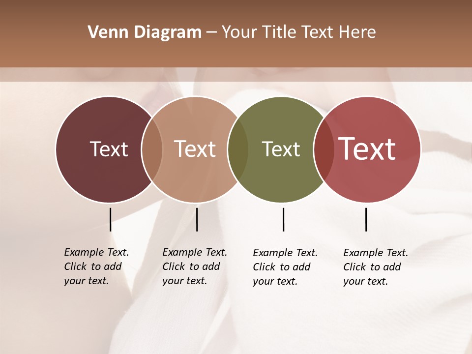 Blue Eyed Family Together PowerPoint Template