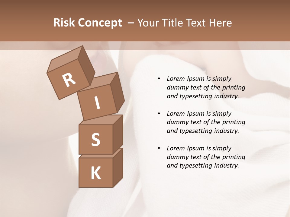 Blue Eyed Family Together PowerPoint Template