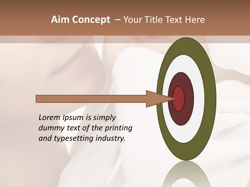 Blue Eyed Family Together PowerPoint Template