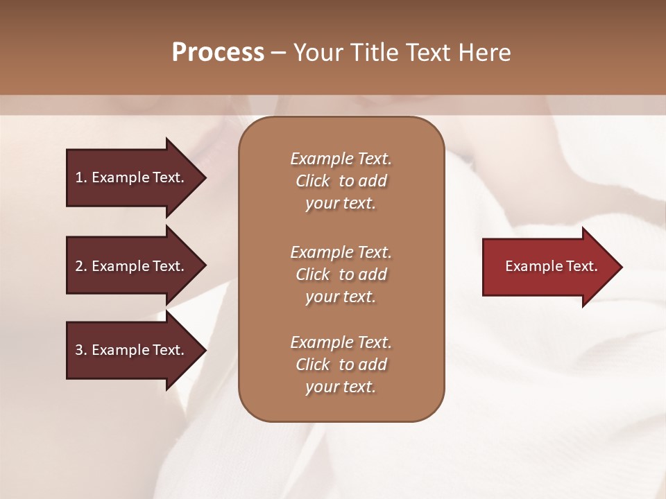 Blue Eyed Family Together PowerPoint Template
