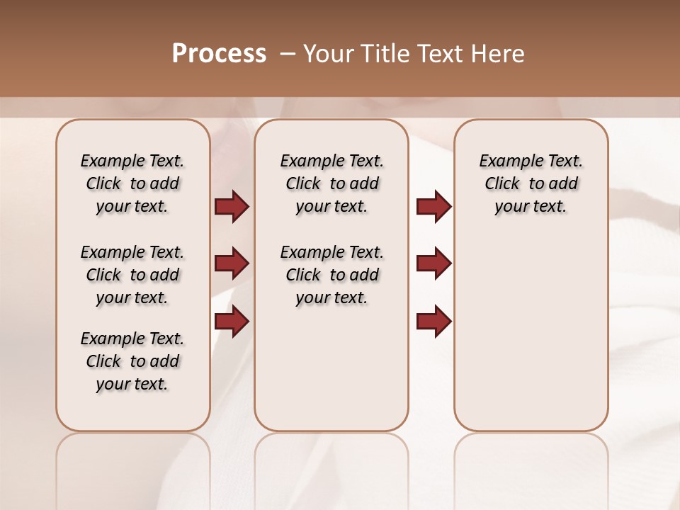 Blue Eyed Family Together PowerPoint Template