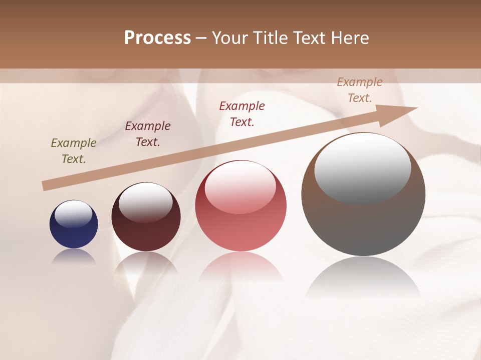 Blue Eyed Family Together PowerPoint Template