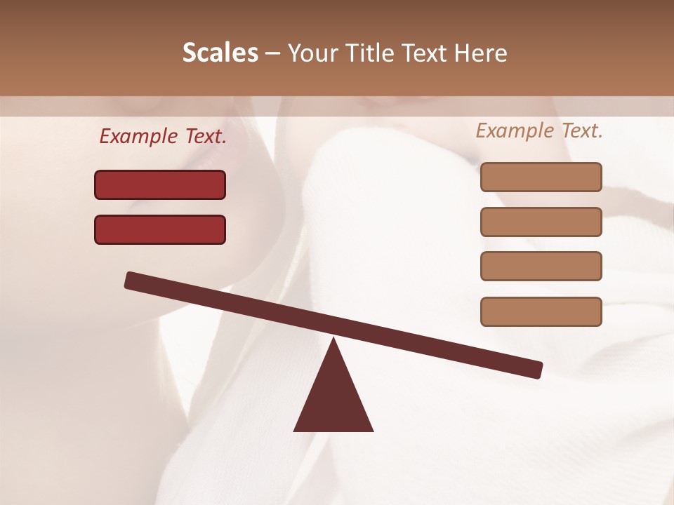 Blue Eyed Family Together PowerPoint Template