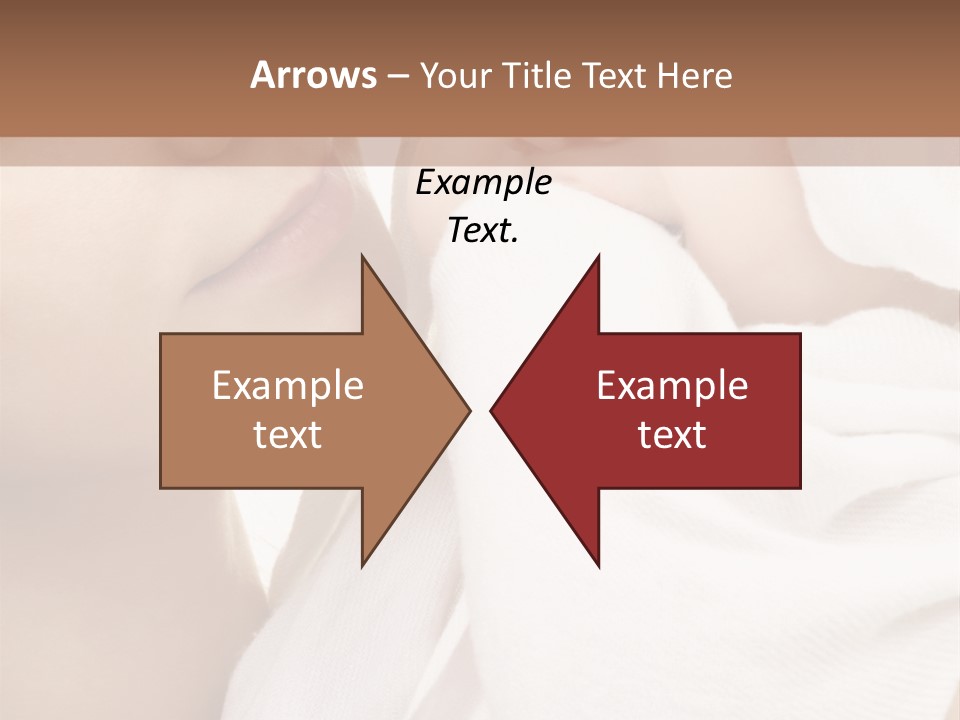 Blue Eyed Family Together PowerPoint Template