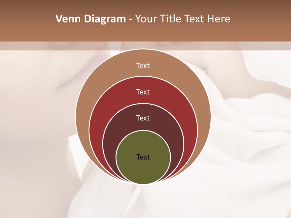 Blue Eyed Family Together PowerPoint Template