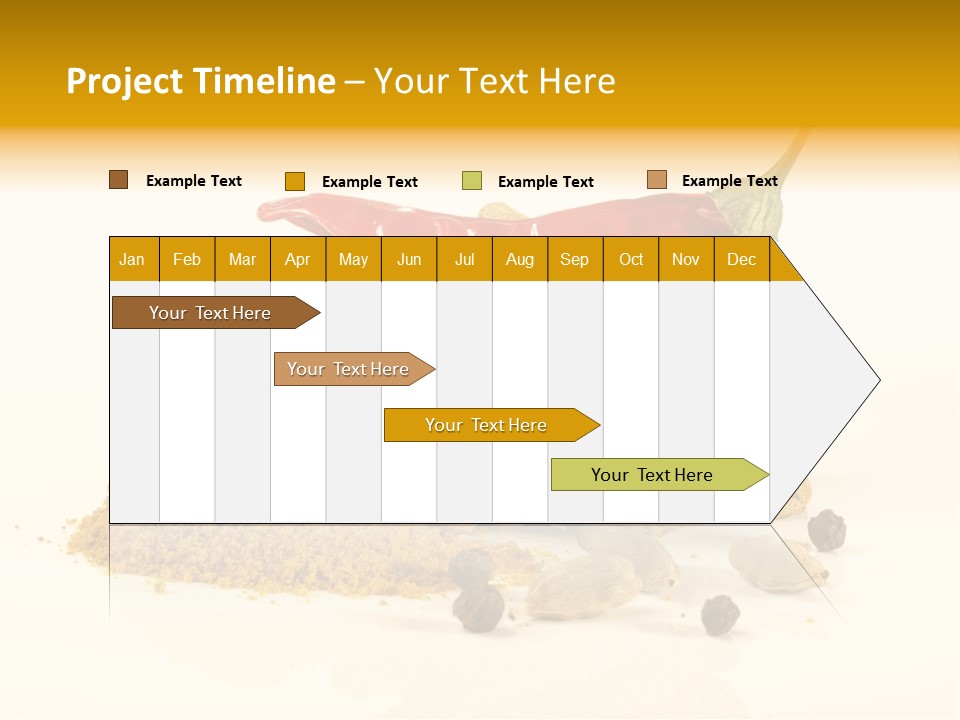 Indian Powder Cardamon PowerPoint Template
