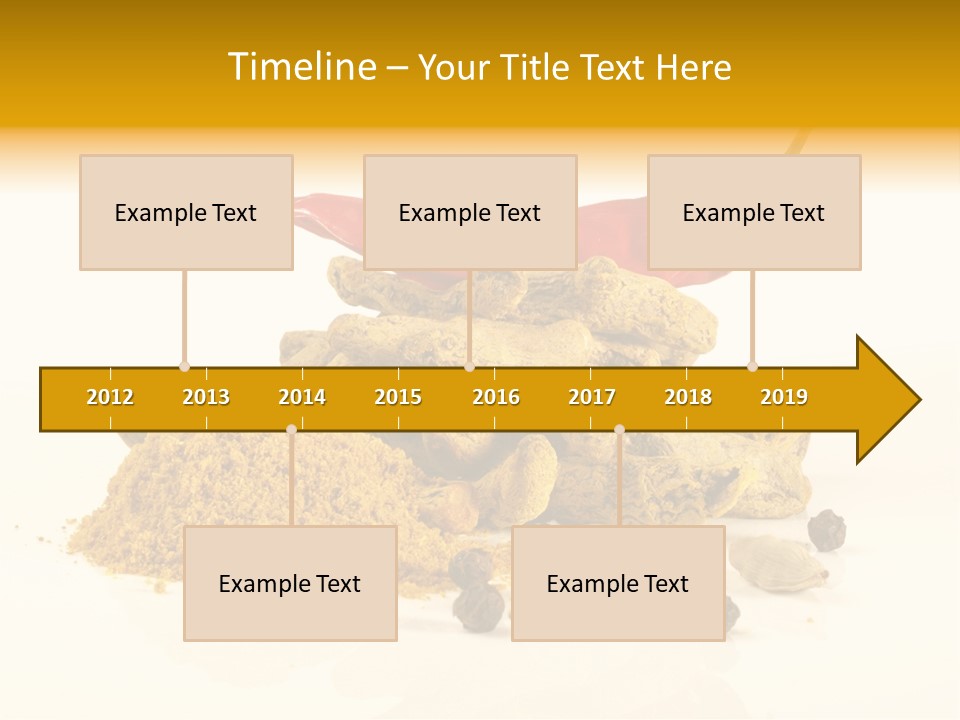 Indian Powder Cardamon PowerPoint Template