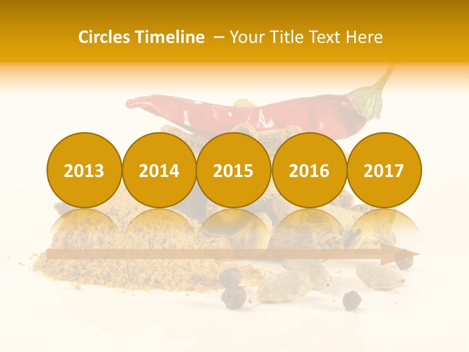 Indian Powder Cardamon PowerPoint Template