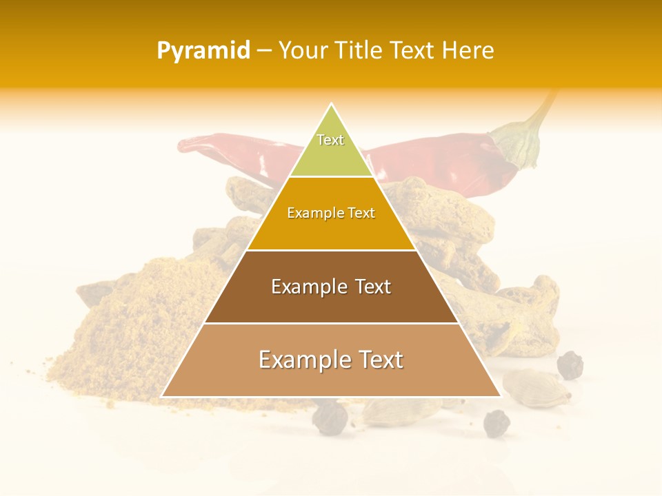 Indian Powder Cardamon PowerPoint Template