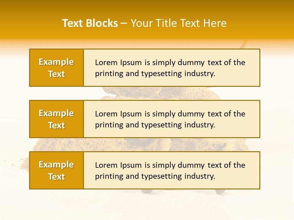 Indian Powder Cardamon PowerPoint Template