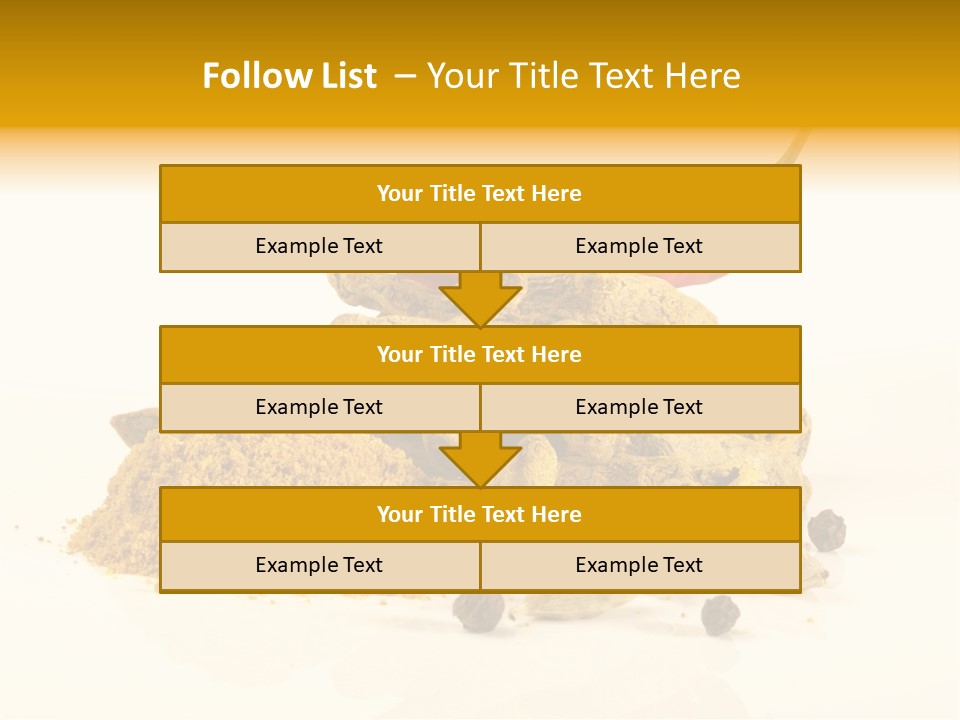 Indian Powder Cardamon PowerPoint Template