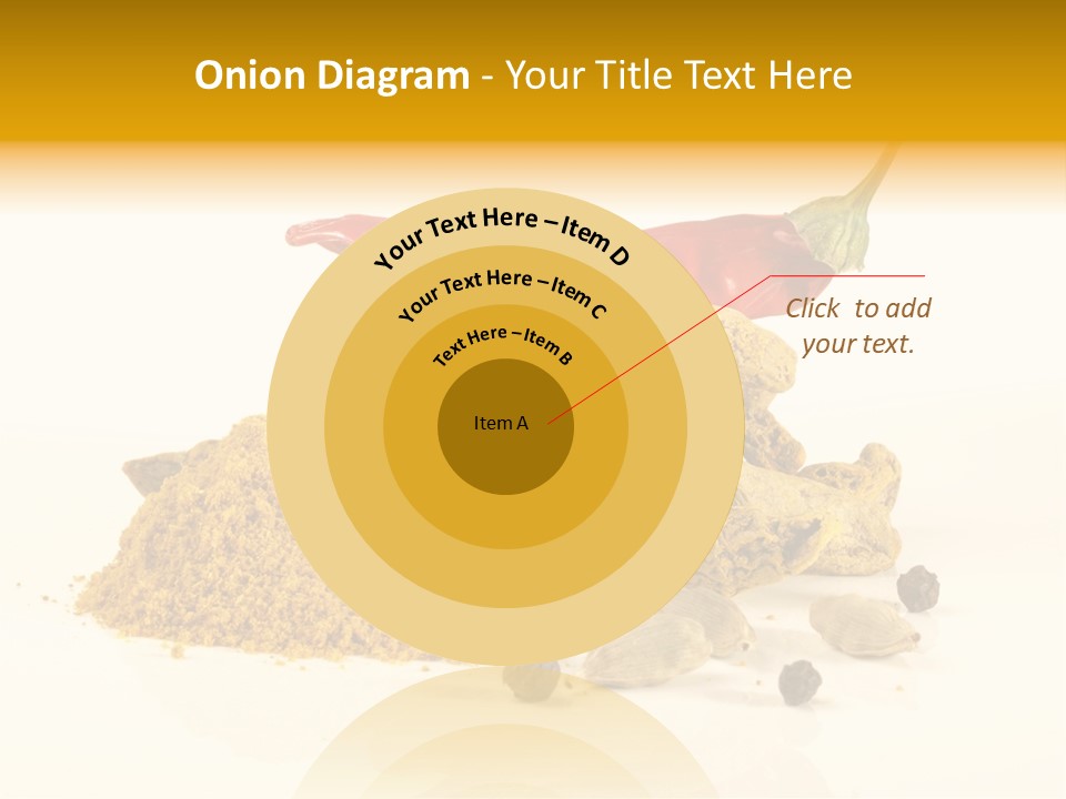 Indian Powder Cardamon PowerPoint Template