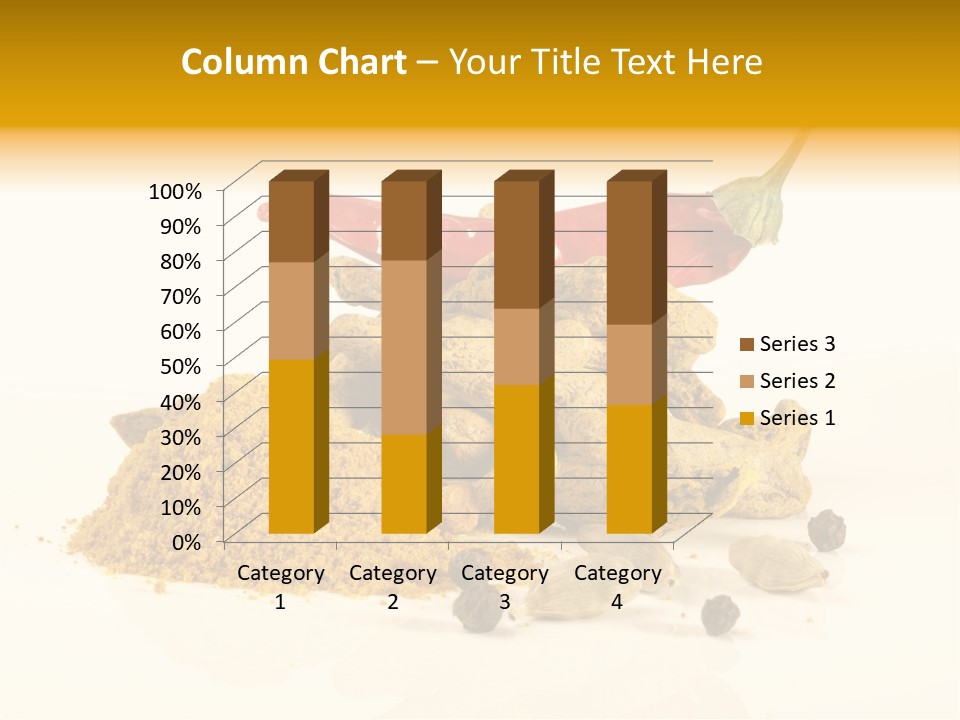 Indian Powder Cardamon PowerPoint Template