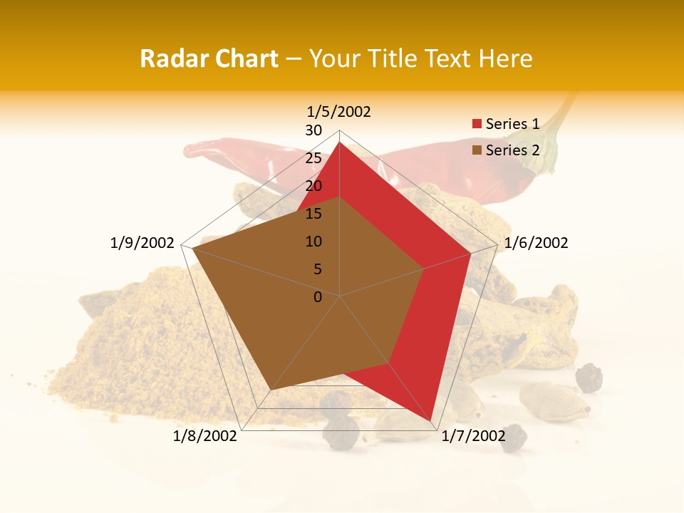 Indian Powder Cardamon PowerPoint Template