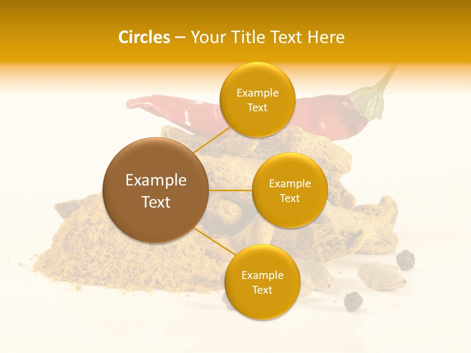 Indian Powder Cardamon PowerPoint Template