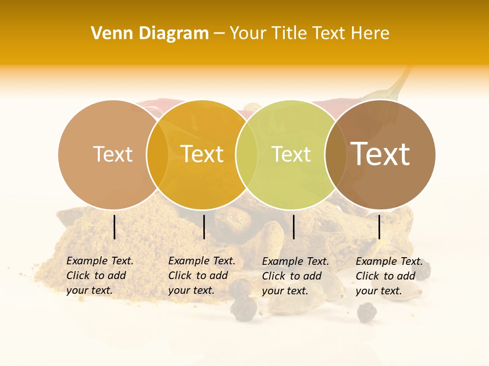 Indian Powder Cardamon PowerPoint Template