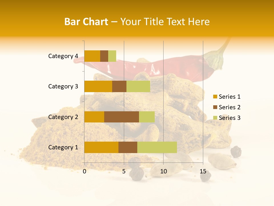 Indian Powder Cardamon PowerPoint Template