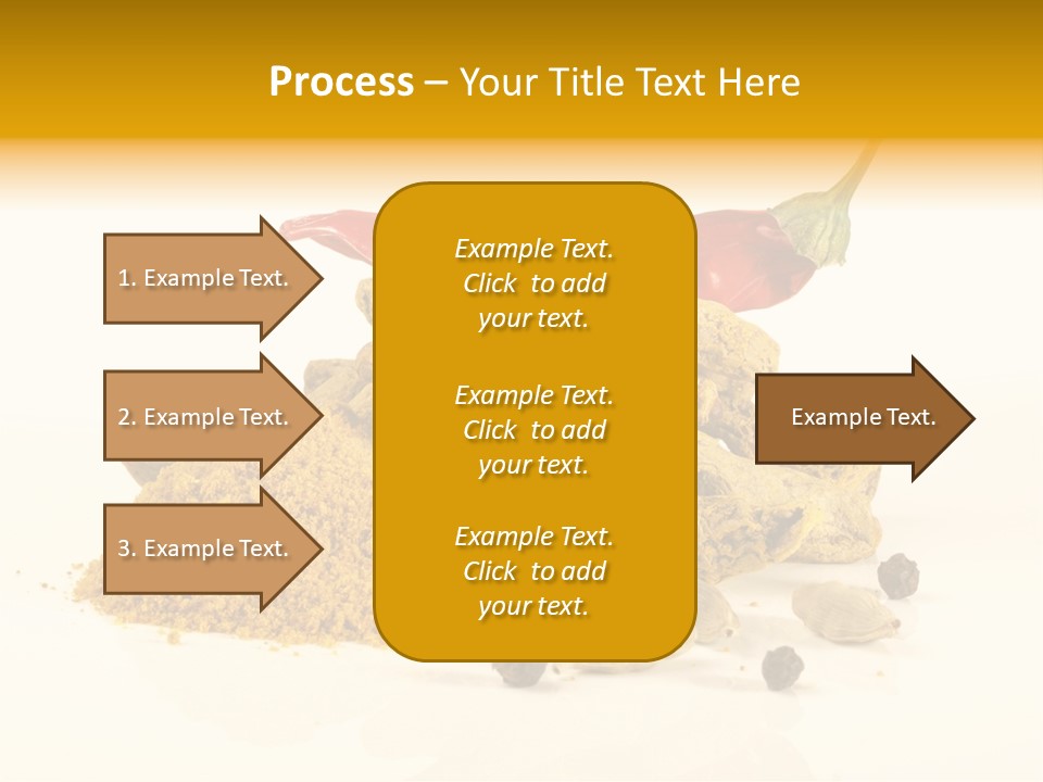 Indian Powder Cardamon PowerPoint Template