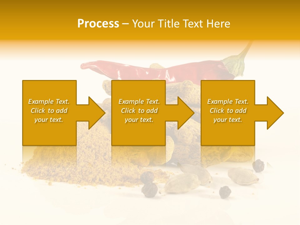 Indian Powder Cardamon PowerPoint Template