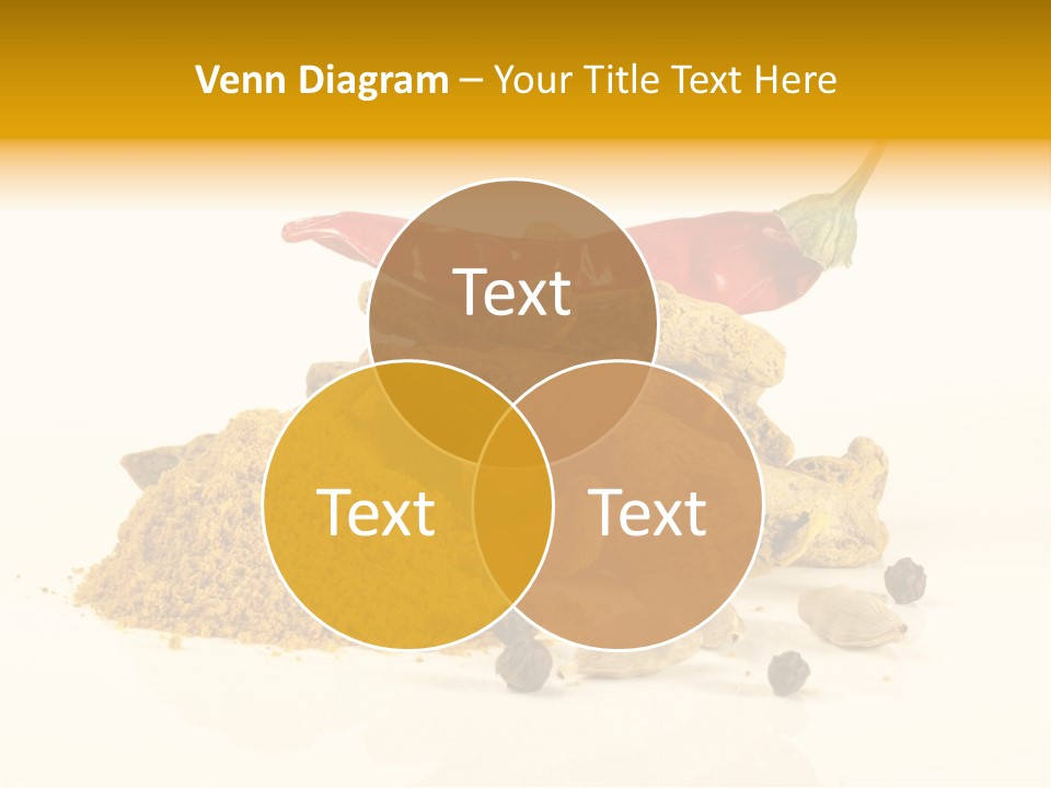 Indian Powder Cardamon PowerPoint Template