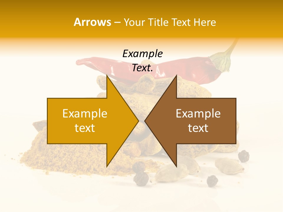 Indian Powder Cardamon PowerPoint Template