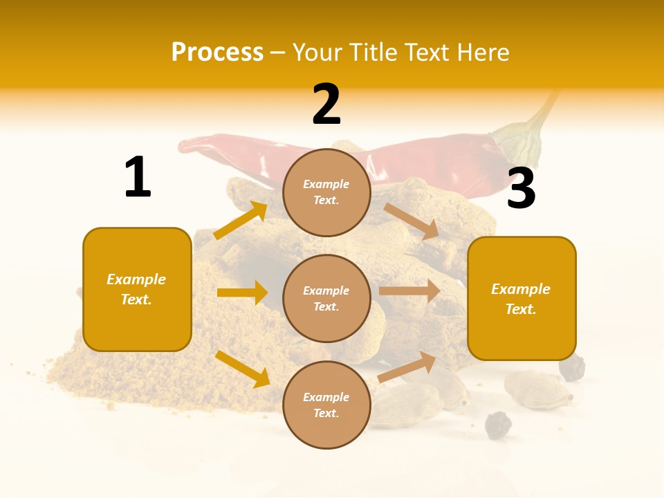 Indian Powder Cardamon PowerPoint Template