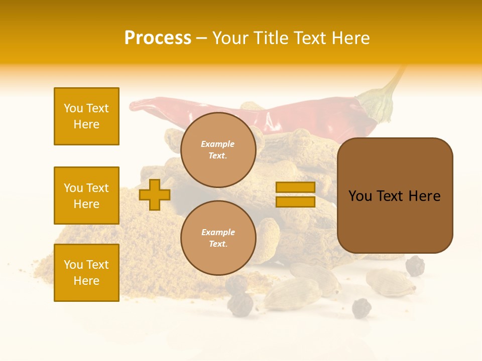 Indian Powder Cardamon PowerPoint Template