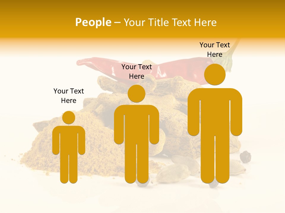 Indian Powder Cardamon PowerPoint Template