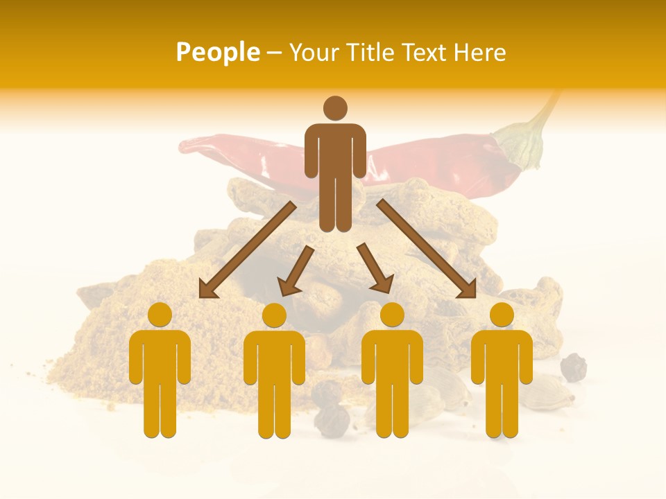 Indian Powder Cardamon PowerPoint Template