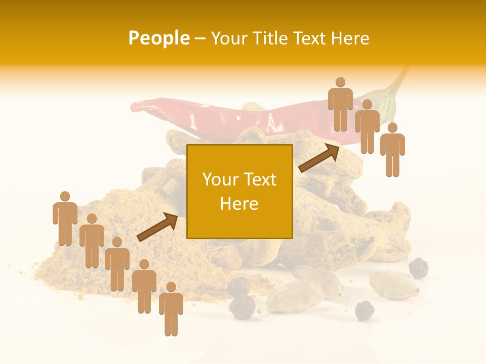 Indian Powder Cardamon PowerPoint Template