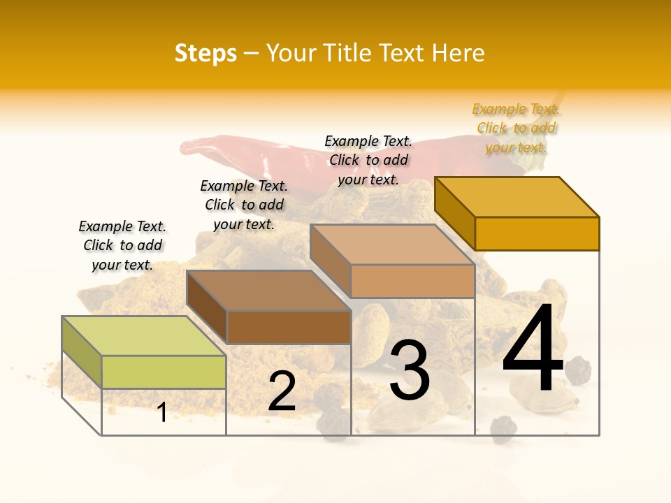 Indian Powder Cardamon PowerPoint Template