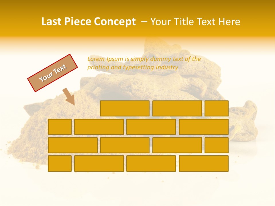 Indian India Yellow PowerPoint Template