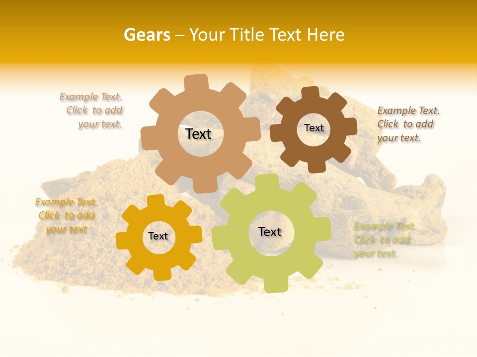 Indian India Yellow PowerPoint Template