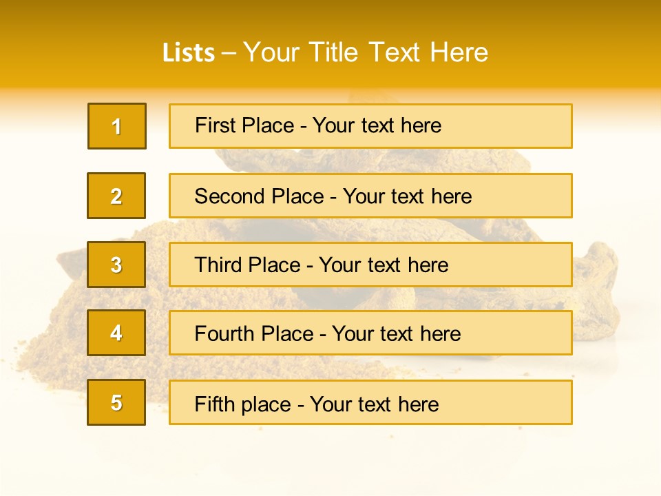 Indian India Yellow PowerPoint Template