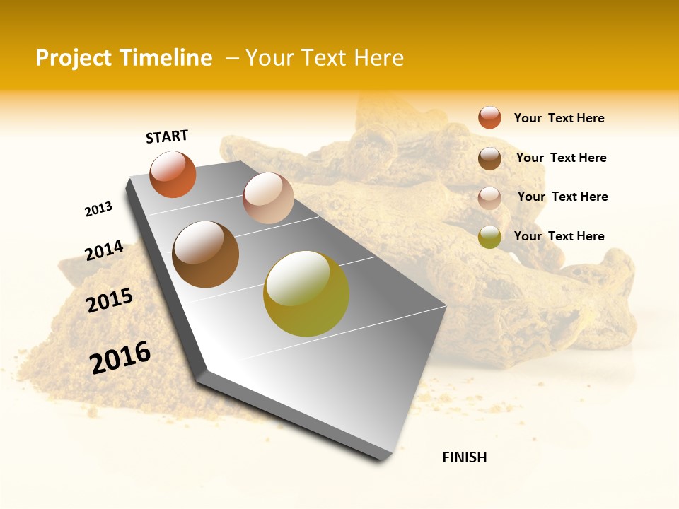 Indian India Yellow PowerPoint Template