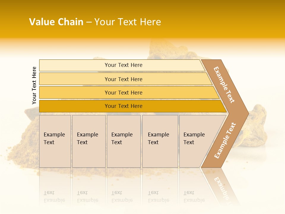 Indian India Yellow PowerPoint Template