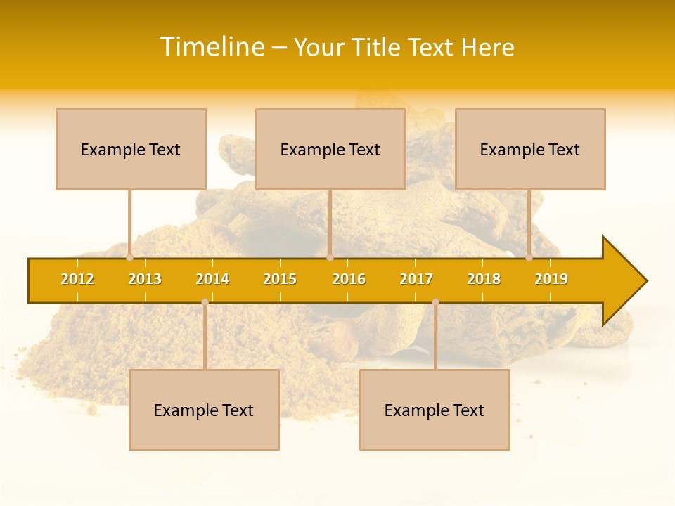 Indian India Yellow PowerPoint Template