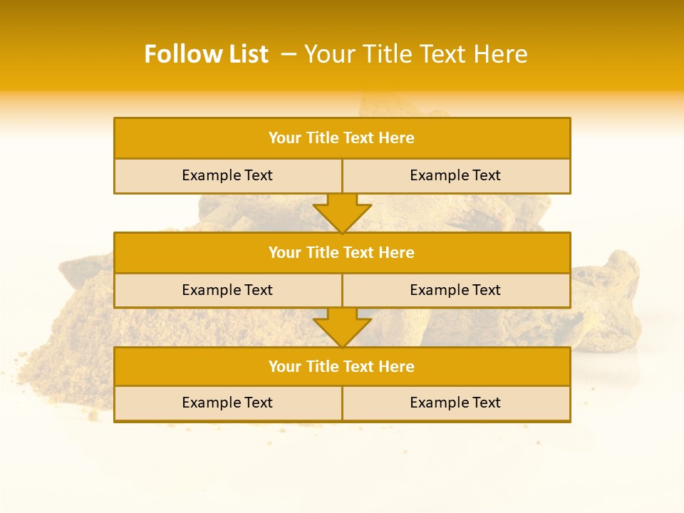 Indian India Yellow PowerPoint Template