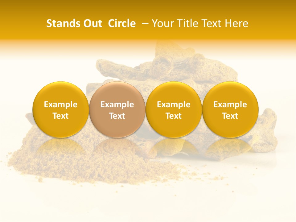 Indian India Yellow PowerPoint Template