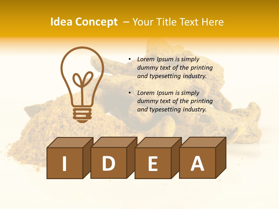 Indian India Yellow PowerPoint Template