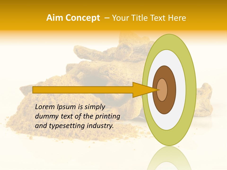 Indian India Yellow PowerPoint Template