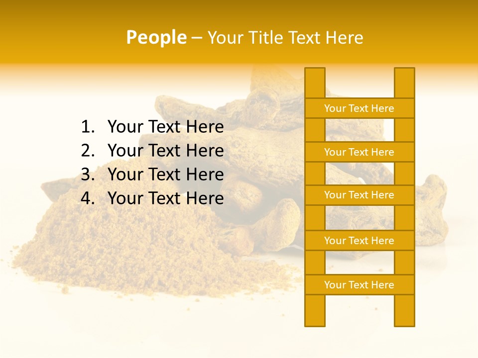Indian India Yellow PowerPoint Template