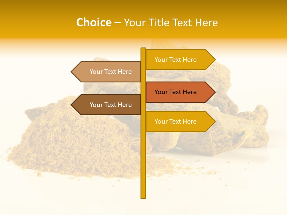 Indian India Yellow PowerPoint Template