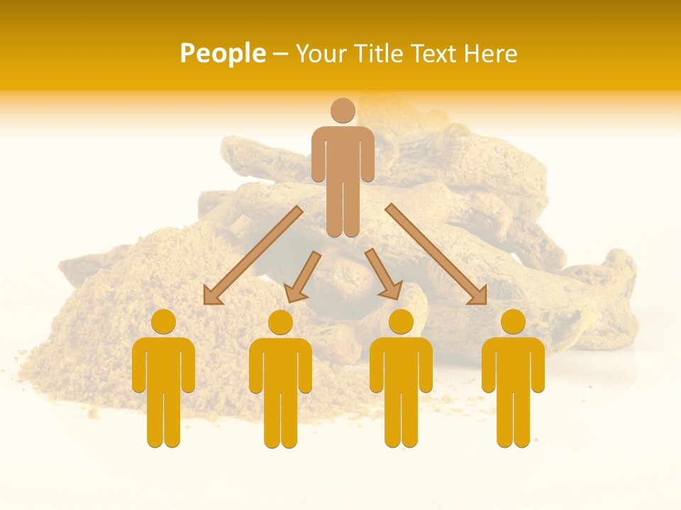 Indian India Yellow PowerPoint Template