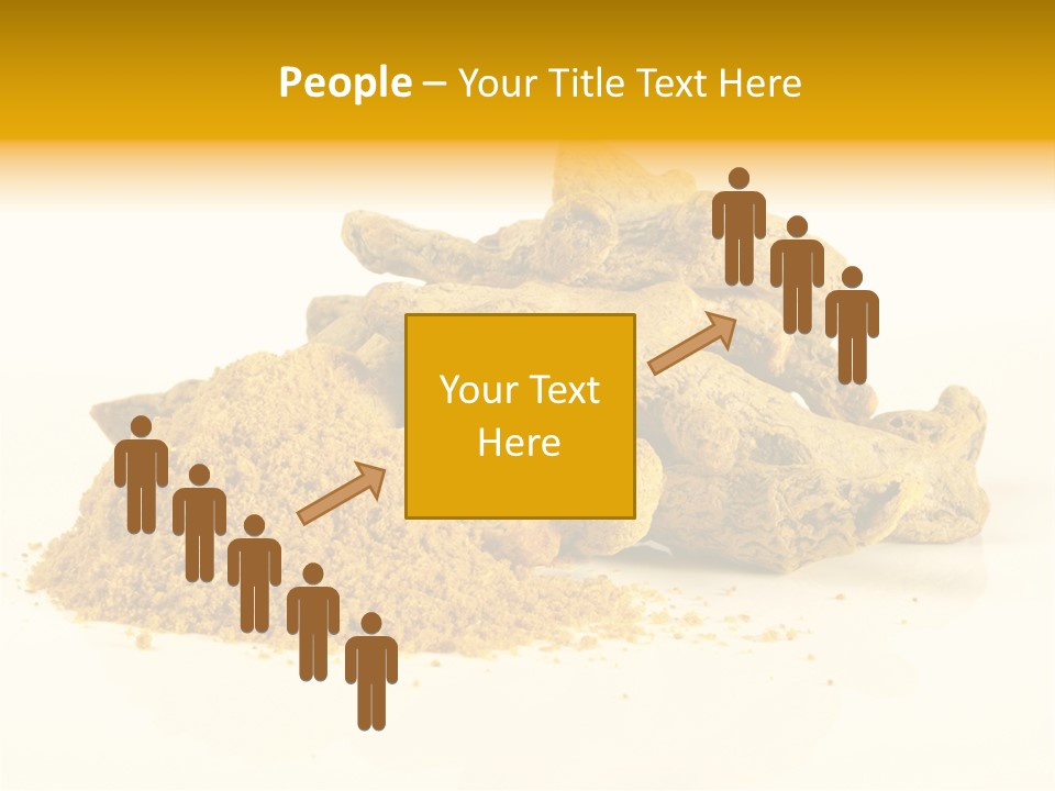 Indian India Yellow PowerPoint Template
