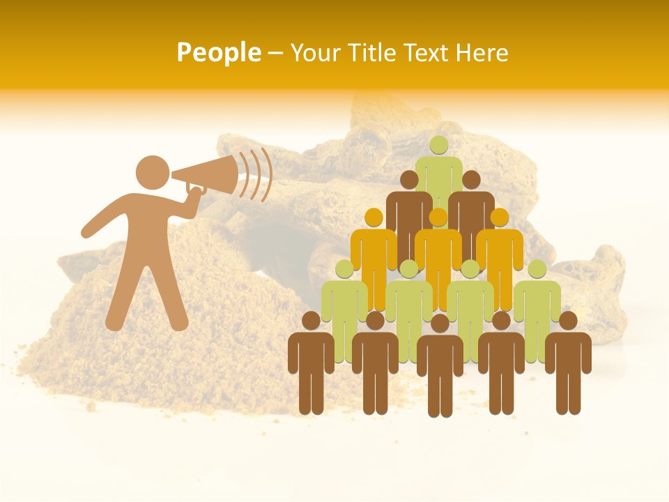 Indian India Yellow PowerPoint Template